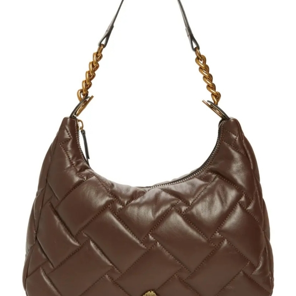 Kurt Geiger Bags Kurt Geiger Kensington Large Hobo Brown Leather